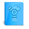 HDD Firewire Blue Icon 96x96 png